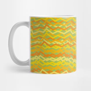 retro pattern- lines Mug